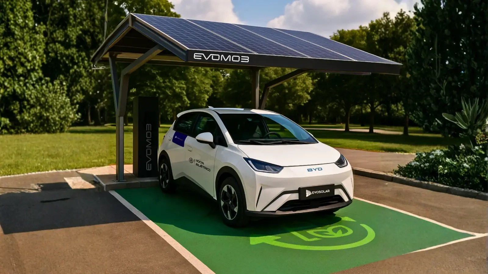 Mobilidade Elétrica — Carregadores e infraestrutura para veículos elétricos.