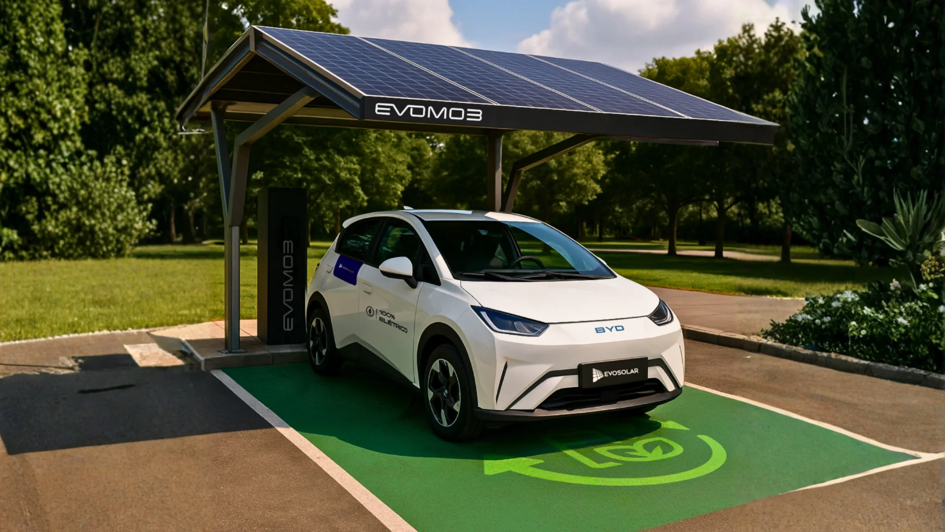 Mobilidade Elétrica — Carregadores e infraestrutura para veículos elétricos.