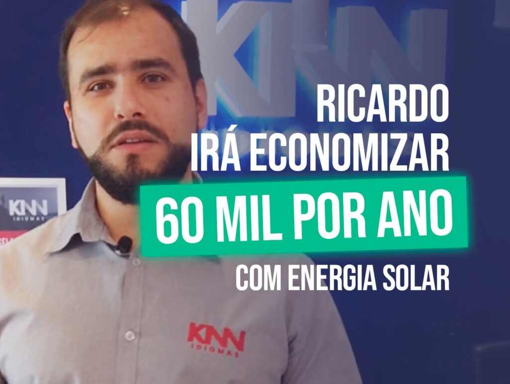 Com energia solar