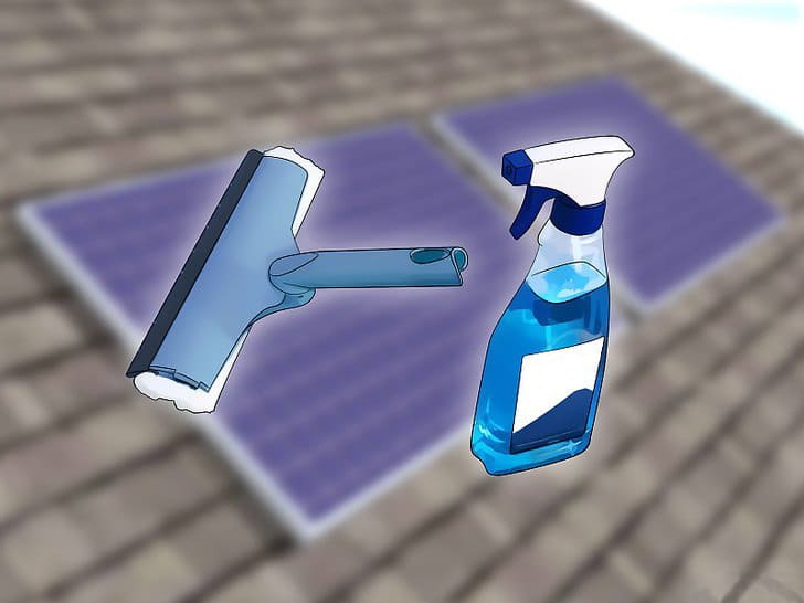 Como limpar seus painéis solares